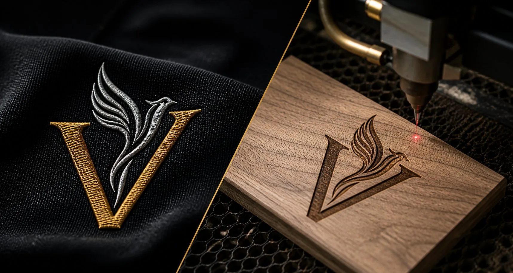 V Imprint Designs — custom embroidery and laser engraving